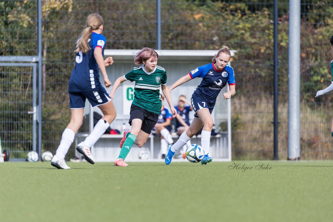 Bild 91 - wU19 Rissener SV - VfL Pinneberg : Ergebnis: 9:1